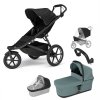 THULE Urban Glide 3 Kompletní kočárek Black/Mid Blue+ příslušenství