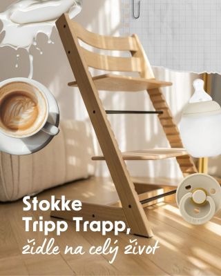 Stokke Tripp Trapp roste s dítětem, přizpůsobí se každé fázi a zůstává součástí rodinných momentů - od prvních dnů přes...