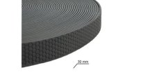 30mmhexa waterproof webbing black 4603 m3