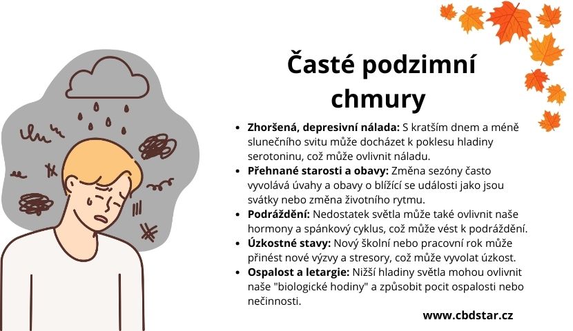 časté podzimní nálady