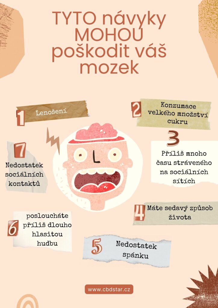 návyky poškozující mozek