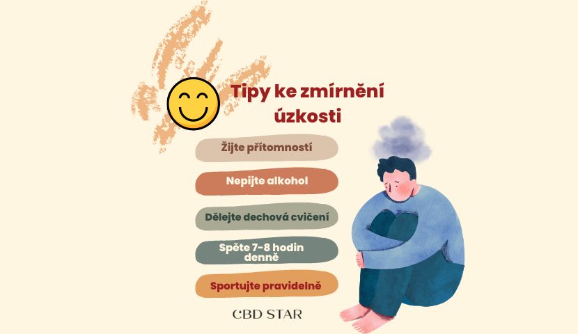 tipy ke zmírnění úzkosti