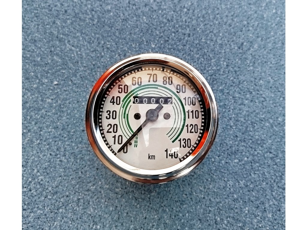 Speedometer Kývačka 140 km/h - first types