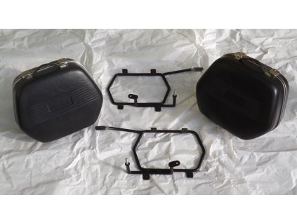 Amati side case set with mounts for Jawa 350/640