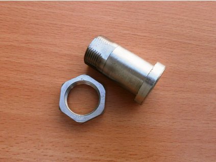 Sprocket pin with nut - Panelka, Jawa 63x