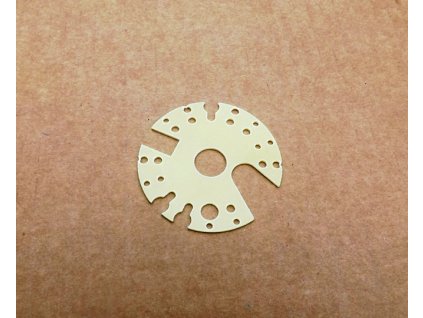 Ignition switch insert with ammeter