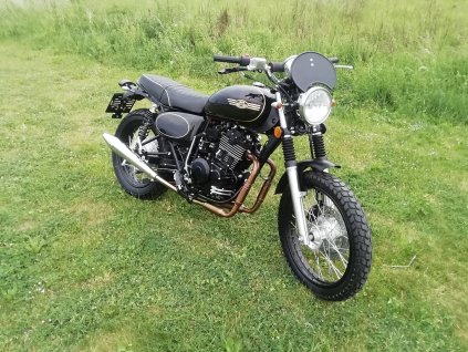 Jawa 350 Scrambler, černý
