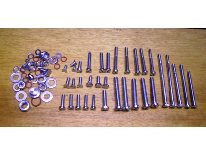 Set of bolts for Jawa 350 Kývačka engine
