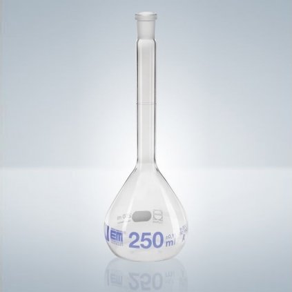 Odměrná baňka bez uzávěru, se zábrusem, čiré sklo, třída A (Varianta NZ-7/16, Objem 5 ml)