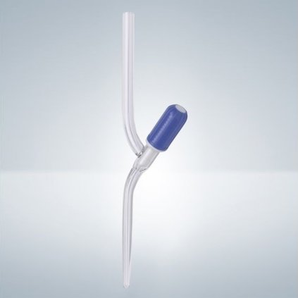 Ventil přímý, PTFE/DURAN (Objem 2-10 ml)