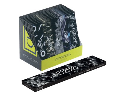 papirky clipper black ultra thin