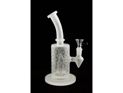 skleneny bong sandblasted