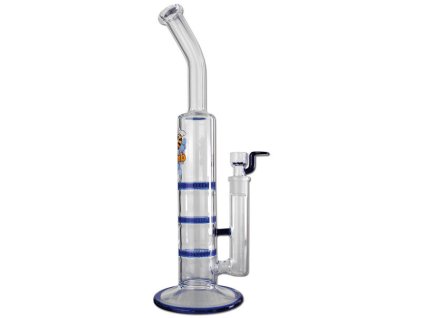529 skleneny bong s 3x honeycomb perkolatorem