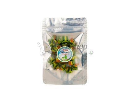 peprmintove cbd bonbony