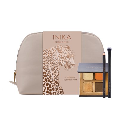 8592 inika organic limited edition 2023 cheetah eyeshadow set
