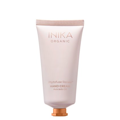 Phytofuse Renew TM Hand Cream front lid on by Inika Organic