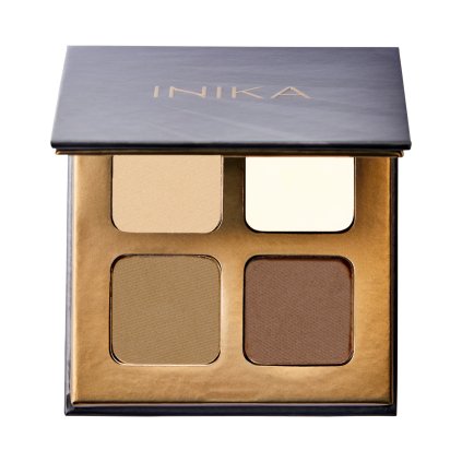 Brow Quad open by Inika Organic