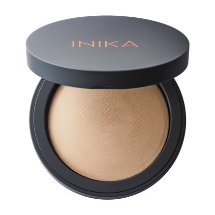 Baked Mineral Foundation Unity open by Inika Organic