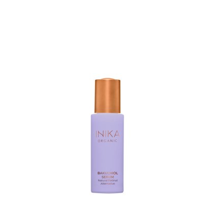 Bakuchiol Serum 30ml front lid on by Inika Organic
