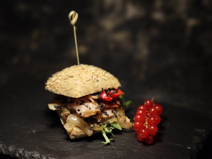 TOSKÁNSKÁ BAGETKA S ASIJSKÝM BŮČKEM