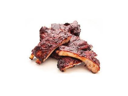 GRILOVANÁ BBQ VEPŘOVÁ ŽEBRA 300g