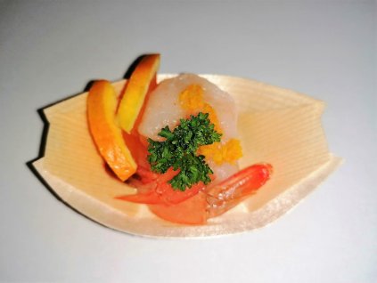 FINGER FOODS - PAŽITKOVÉ ŽERVÉ S UZENÝM LOSOSEM