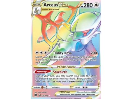 BRS 176/172 Arceus VSTAR - Brilliant Stars