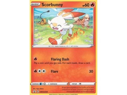 SWSH244 Scorbunny - Black Star Promos