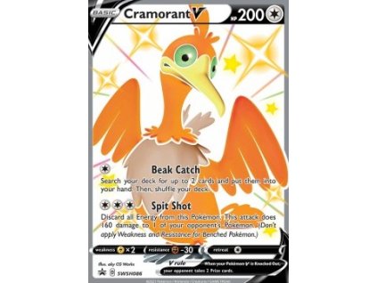 SWSH086 Cramorant V - Black Star Promos