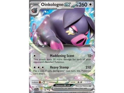 SV1en 158/198 Oinkologne ex - Scarlet & Violet