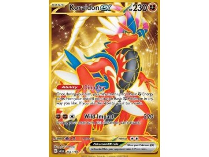 SV1en 254/198 Koraidon ex - Scarlet & Violet