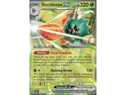 OBF 015/197 Decidueye ex - Obsidian Flames