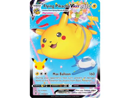 CEL 007/025 Flying Pikachu VMAX - Celebrations