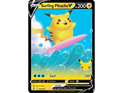CEL 008/025 Surfing Pikachu V - Celebrations
