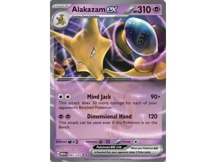 MEW 065/165 Alakazam ex - 151
