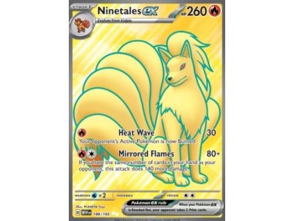 MEW 186/165 Ninetales ex - 151