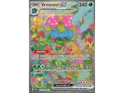 MEW 198/165 Venusaur ex - 151