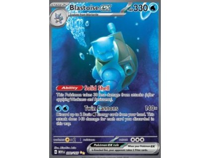 MEW 200/165 Blastoise ex - 151