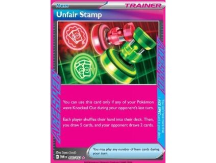 TWM 165/167 Unfair Stamp - Twilight Masquerade