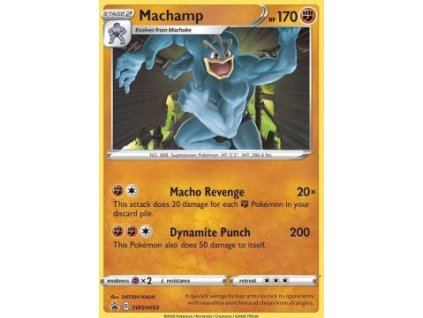 SWSH053 Machamp - Black Star Promos