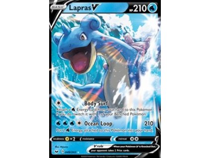 SSH 049/202 Lapras V - Sword & Shield