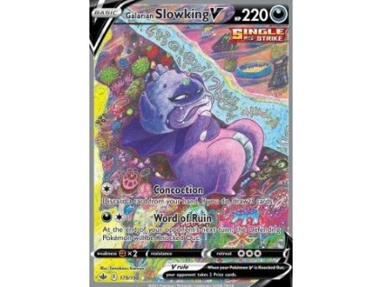 CRE 179/198 Galarian Slowking V - Chilling Reign