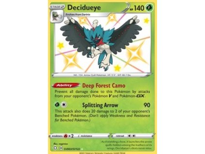 SV003/SV122 Decidueye - Shining Fates