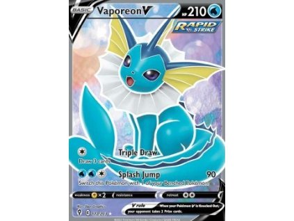 EVS 172/203 Vaporeon V - Evolving Skies