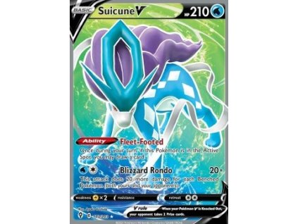 EVS 173/203 Suicune V - Evolving Skies
