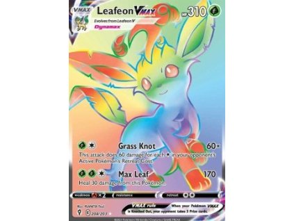 EVS 204/203 Leafeon VMAX - Evolving Skies