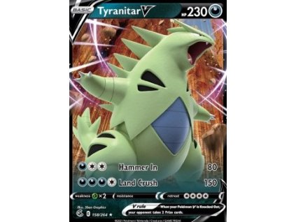 FST 158/264 Tyranitar V - Fusion Strike