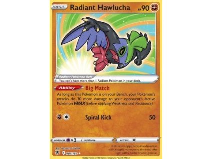 ASR 081/189 Radiant Hawlucha - Astral Radiance