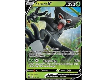 BRS 016/172 Zarude V - Brilliant Stars