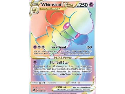 BRS 175/172 Whimsicott VSTAR - Brilliant Stars